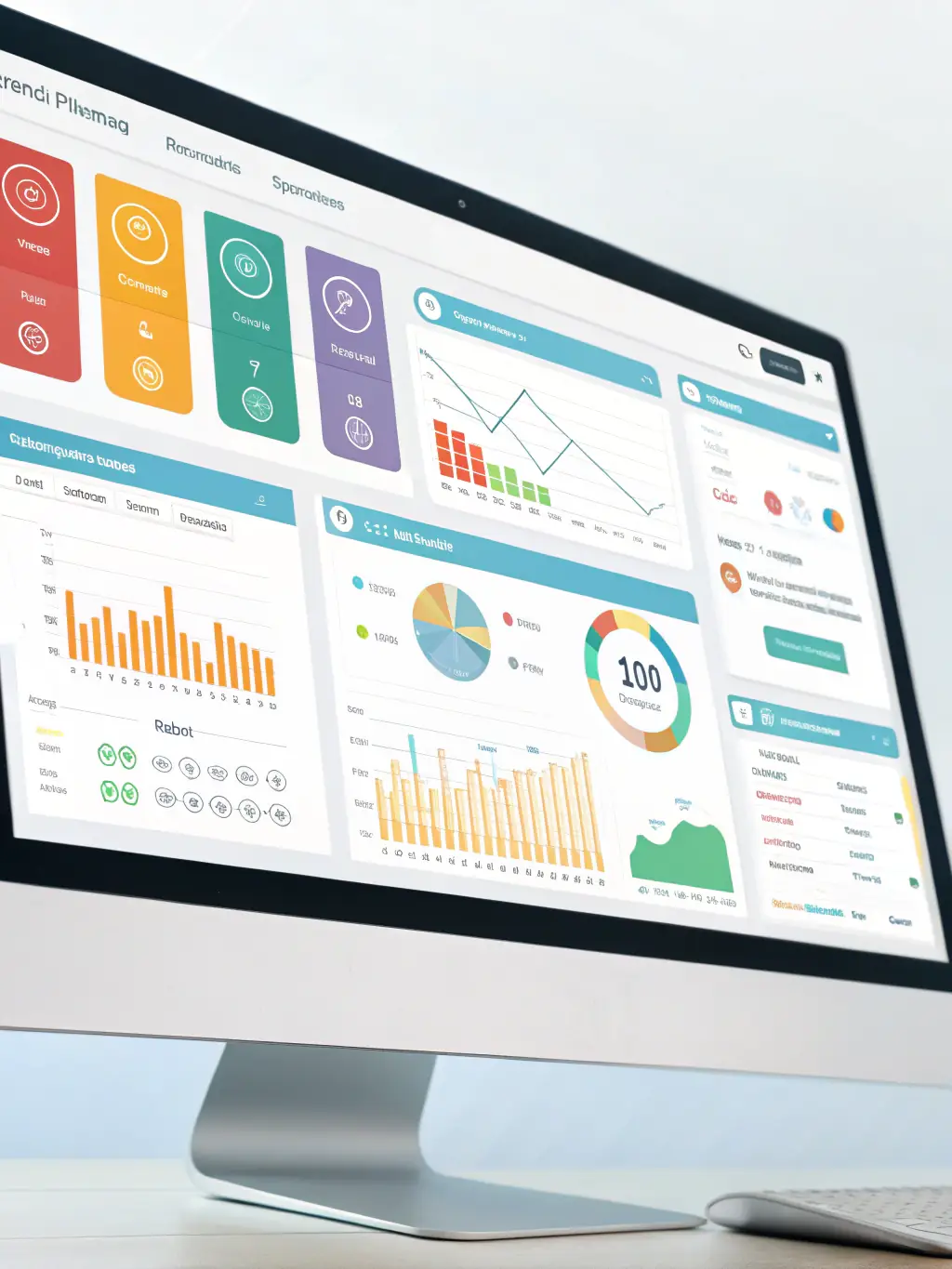 A clean and professional interface of N2F's expense management software, highlighting its user-friendly design and efficiency in tracking and reporting expenses.